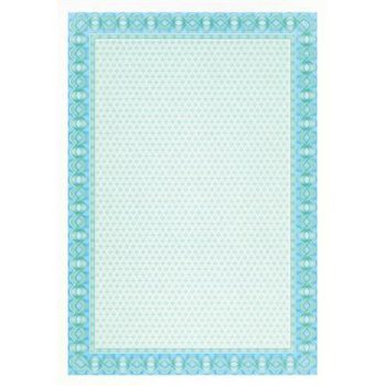 Oklevélpapír, A4, 115 g, APLI, türkizkék