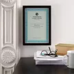 Oklevélpapír, A4, 115 g, APLI, türkizkék 70 lap