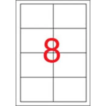   Etikett, univerzális, 97x67,7 mm, APLI, 800 etikett/csomag 100 lap