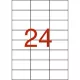Etikett, univerzális, 70x37 mm, APLI, 240 etikett/csomag 10 lap