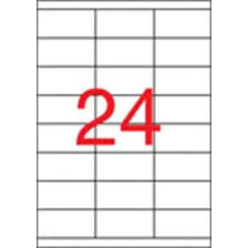   Etikett, univerzális, 70x33,8 mm, APLI, 2400 etikett/csomag 100 lap