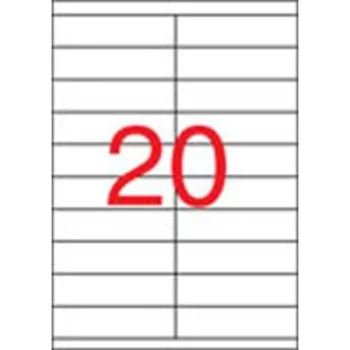   Etikett, univerzális, 105x29 mm, APLI, 2000 etikett/csomag 100 lap