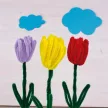 Zsenília, APLI "Creative", vegyes színek (szín nem választható) 50 db