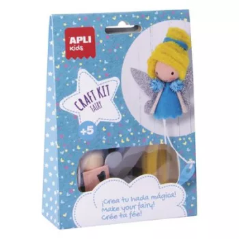   Bábukészítő készlet, APLI Kids "Craft Kit", tündér 1 készlet