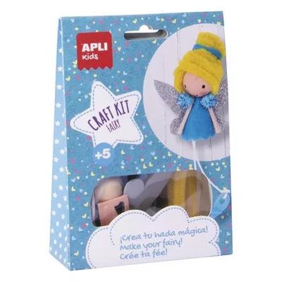 Bábukészítő készlet, APLI Kids "Craft Kit", tündér 1 készlet
