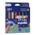 Tempera kréta készlet, APLI Kids "Color Sticks Metallic", 6 különböző metál szín 6 db