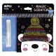 Képkarcoló füzet, APLI Kids "Magic Scratch", téli móka 1 db