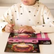 Képkarcoló füzet, APLI Kids "Magic Scratch", tündérek 1 db