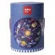 Puzzle, kör alakú, 48 darabos, APLI Kids "Circular Puzzle", csillagrendszer 1 db