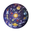 Puzzle, kör alakú, 48 darabos, APLI Kids "Circular Puzzle", csillagrendszer 1 db