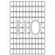 Etikett, 12x18 mm, kerekített sarkú, A5 hordozón, APLI, 1650 etikett/csomag ► KIFUTÓ!