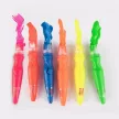 Tempera készlet, ecsetvégű tubusban, APLI Kids "Paint&Fun", 6 különböző neon szín 6 db