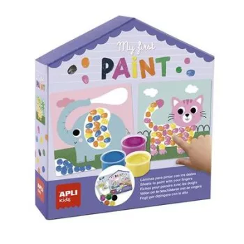   Ujjfestő készlet, APLI Kids "My first paint", állatok