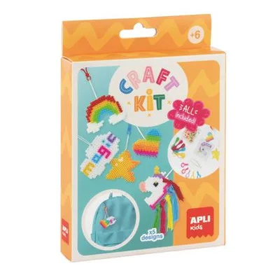 Kulcstartó készítő készlet, APLI Kids "Craft Kit" 1 készlet