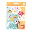 Kulcstartó készítő készlet, APLI Kids "Craft Kit" 1 készlet