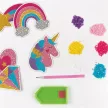 Gyémántmozaik mágnes készlet, APLI Kids "Craft Kit" 1 készlet