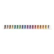 Filctoll készlet, 3,6 mm, kimosható, metálfényű, APLI Kids "Metallic", 18 különböző szín 18 db
