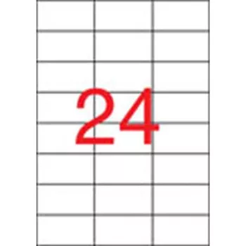   Etikett, univerzális, 70x37 mm, APLI, 2400 etikett/csomag 100 lap