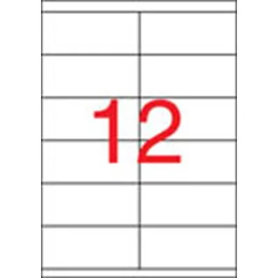 Etikett, univerzális, 105x48 mm, APLI, 1200 etikett/csomag 100 lap