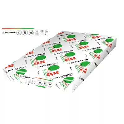 Másolópapír, digitális, A3, 90 g, PRO-DESIGN 500 lap
