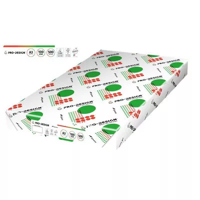 Másolópapír, digitális, A3, 100 g, PRO-DESIGN 500 lap
