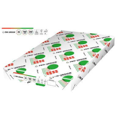 Másolópapír, digitális, A3, 160 g, PRO-DESIGN