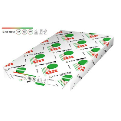 Másolópapír, digitális, A3, 200 g, PRO-DESIGN
