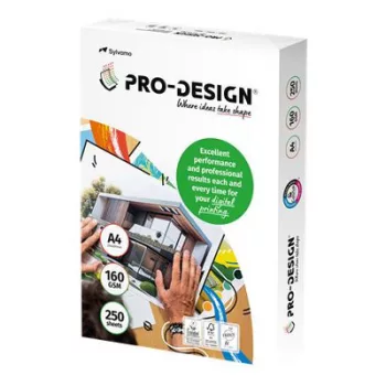   Másolópapír, digitális, A4, 160 g, PRO-DESIGN   (250 lap/csomag)