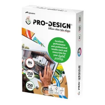   Másolópapír, digitális, A4, 250 g, PRO-DESIGN (250 lap/csomag)