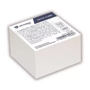 Kockatömb, 85x85x50 mm, VICTORIA OFFICE 350 lap