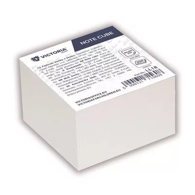 Kockatömb, 85x85x50 mm, VICTORIA OFFICE 350 lap