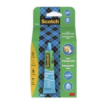   Ragasztógél, háztartási, átlátszó, 30 ml, 3M SCOTCH 0,03 liter