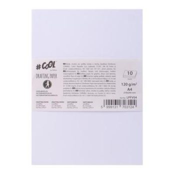 Rajzlap, famentes, A4, 120 g/m2, COOL BY VICTORIA (10 lap)
