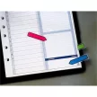 Jelölőcímke, műanyag, 4x24 lap, 11,9x43,2 mm, nyíl, 3M POSTIT, vegyes 96 lap