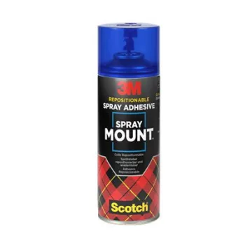   Ragasztó spray, 400 ml, 3M SCOTCH "SprayMount" 0,4 liter