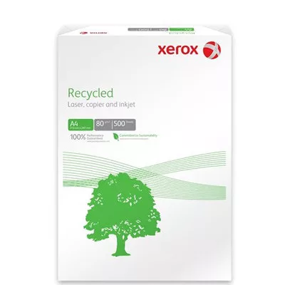 Másolópapír, újrahasznosított, A3, 80 g,  XEROX "Recycled" (500 lap/csomag)