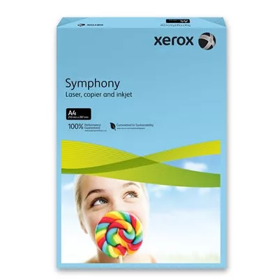 Másolópapír, színes, A4, 80 g, XEROX "Symphony", 500 lap, sötétkék (intenzív)