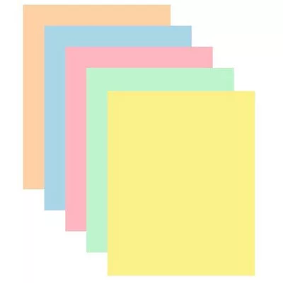 Másolópapír, színes, A4, 80 g, 5x50 lap, XEROX "Symphony", pasztell mix 250 lap