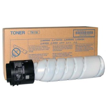 Minolta TN118 fekete 2db eredeti toner (~2x12000 oldal)