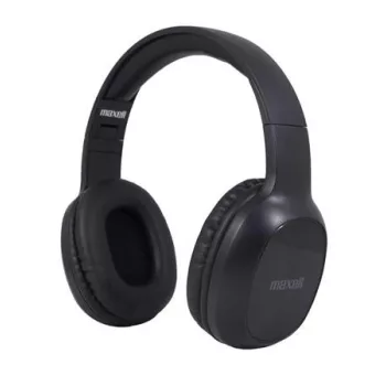   Fejhallgató, vezeték nélküli, Bluetooth 5.1, mikrofonnal, MAXELL "Bass 13 BT", fekete