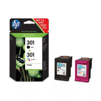   HP Nr.301 (CR340EE/N9J72AE) eredeti (fekete-színes) TINTAPATRON / INK CARTRIDGE multipakk, ~355 oldal - HP301