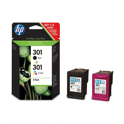 HP Nr.301 (CR340EE/N9J72AE) eredeti (fekete-színes) TINTAPATRON / INK CARTRIDGE multipakk, ~355 oldal - HP301