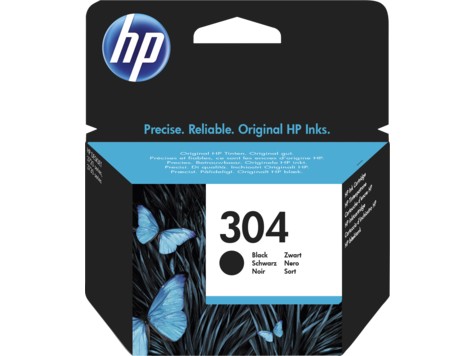 HP N9K06AE Tintapatron FEKETE 120 oldal kapacitás No.304 (KB. ~120 OLDAL)