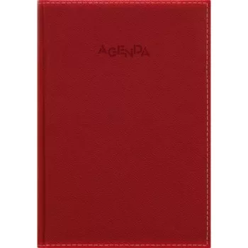   Naptár, tervező, B5, napi, DAYLINER, "Napoli", piros