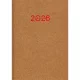 Naptár, tervező, A5, heti, DAYLINER "Animal", Gazelle-okker 1 db