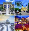 Naptár, fali, CSG, "Magyar Városok" 1 db