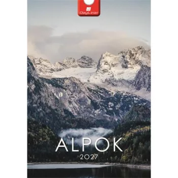 Naptár, fali, DAYLINER, "Alpok" 1 db