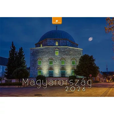 Naptár, fali, DAYLINER, "Magyarország" 1 db