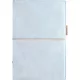 Kalendárium, gyűrűs, betétlapokkal, A5 méret, FILOFAX, "Domino" Soft", pasztellkék 1 db