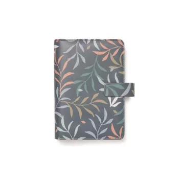   Kalendárium, gyűrűs, betétlapokkal, personal méret, FILOFAX "Botanical", sötétkék 1 db